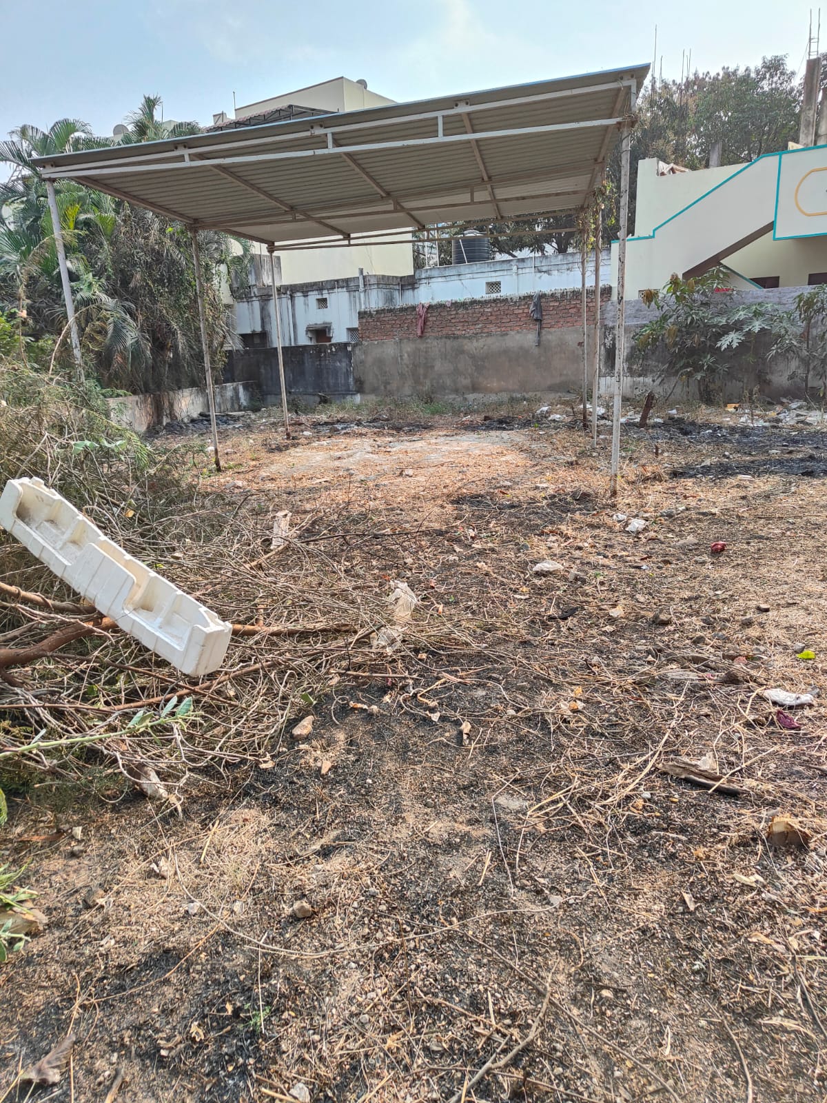 Old shed built in 2019 in the premises of Senior Citizen Association site,HTC.